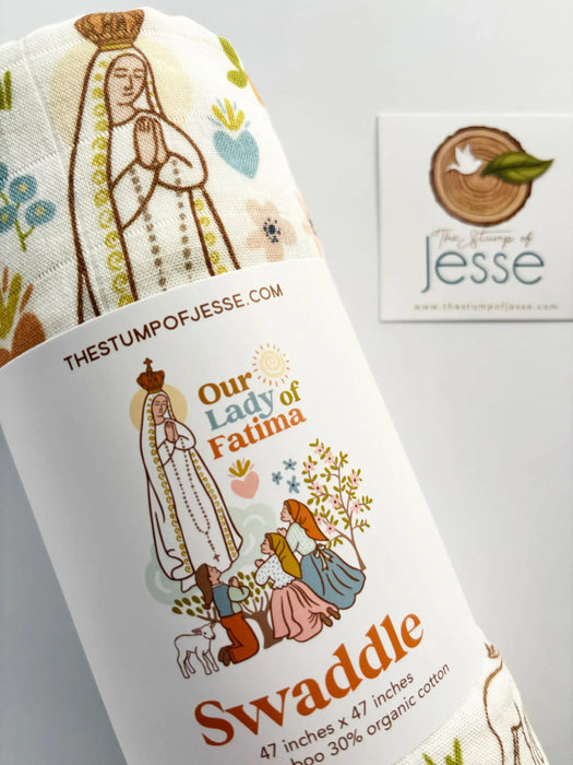 Deluxe Swaddle | Our Lady of Fatima