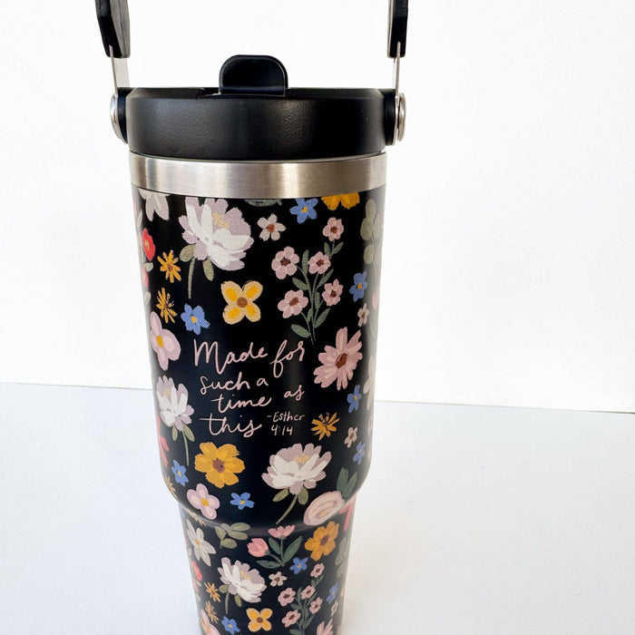 Catholic Floral Tumbler | Esther 4:14