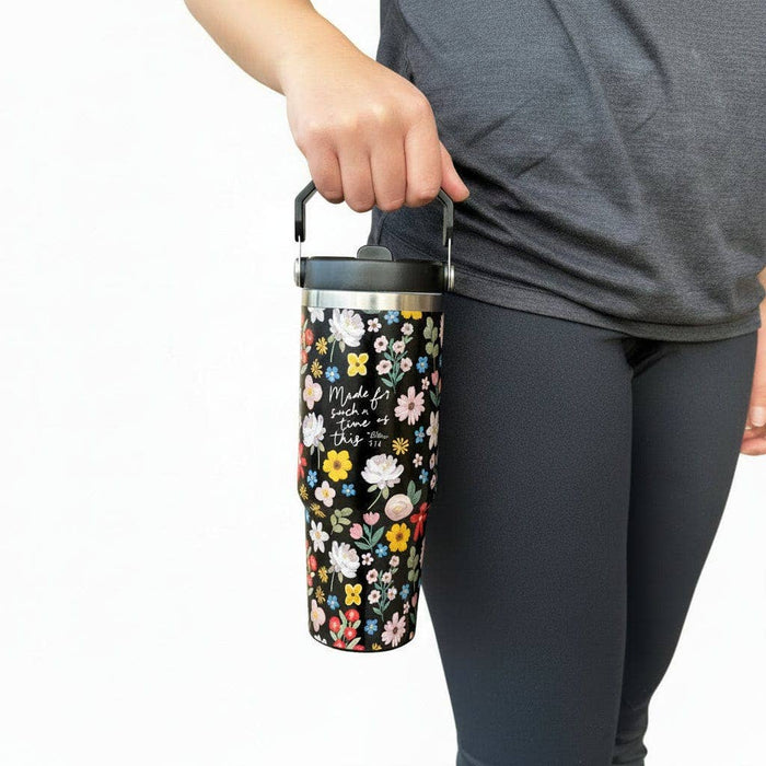 Catholic Floral Tumbler | Esther 4:14