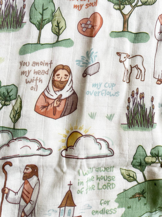 Deluxe Swaddle I The Good Shepherd