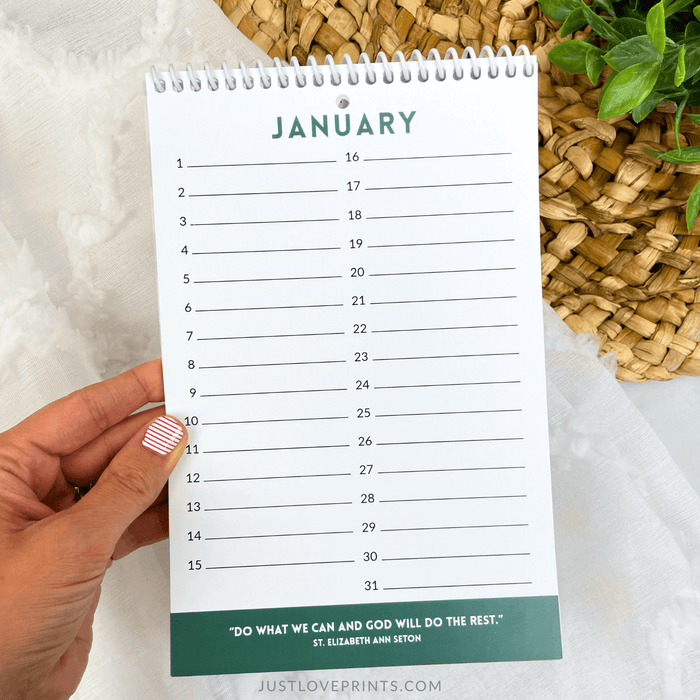 Catholic Perpetual Calendar | Let's Celebrate