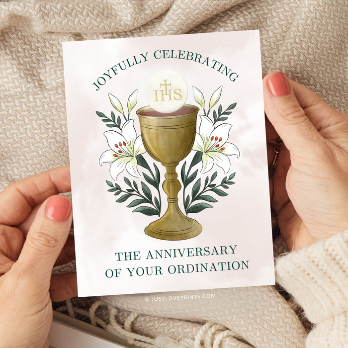 Ordination Anniversary Greeting Card