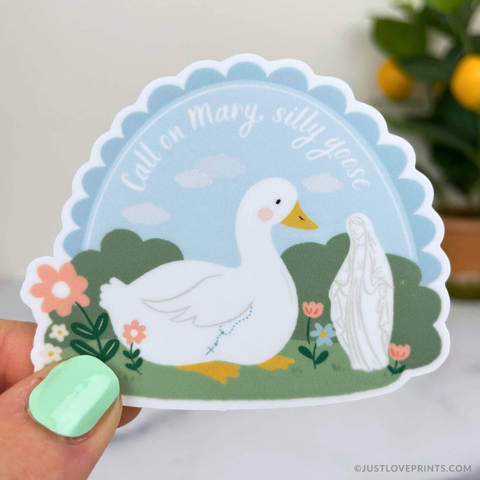 Call On Mary, Silly Goose Sticker