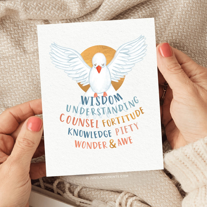 Gifts of the Holy Spirit Greeting Card