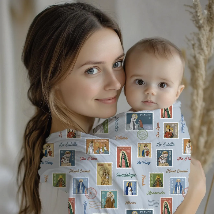 Deluxe Swaddle | Ave Maria Post