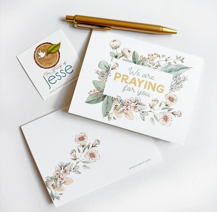We Are Praying for You Catholic Sympathy Card