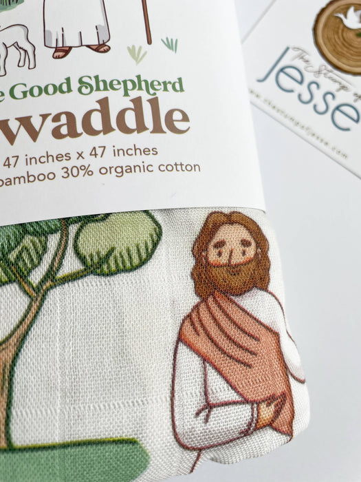 Deluxe Swaddle I The Good Shepherd