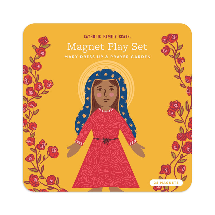 Magnet Play Set | Mary Dress Up & Prayer Garden