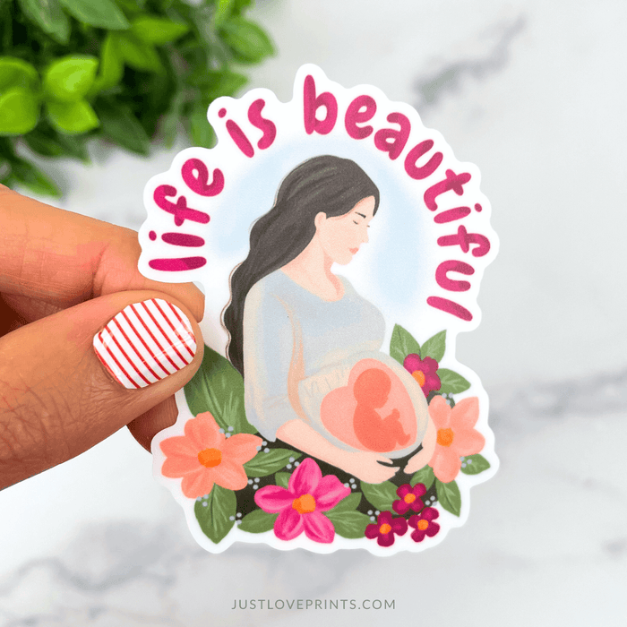 Life is Beautiful Sticker