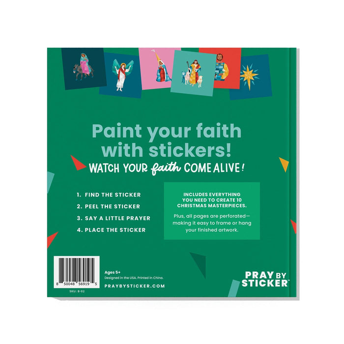 Pray by Sticker Book | Christmas Edition