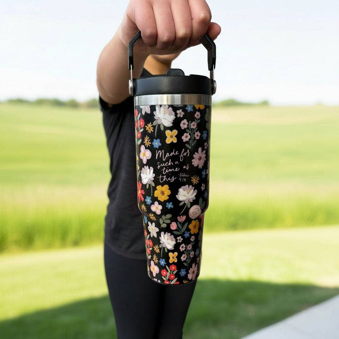 Catholic Floral Tumbler | Esther 4:14