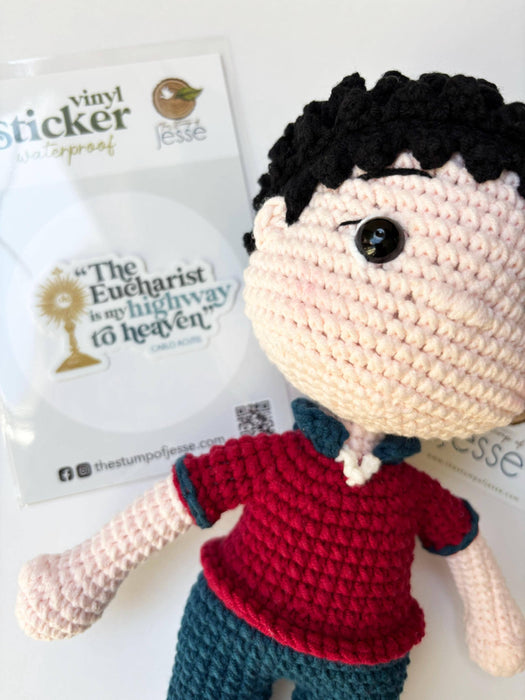 Crochet Doll | St. Carlo Acutis