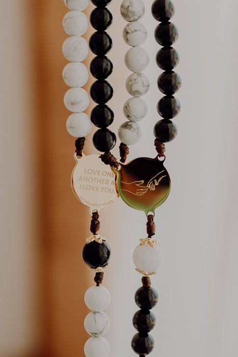 Bride & Groom Rosary Set