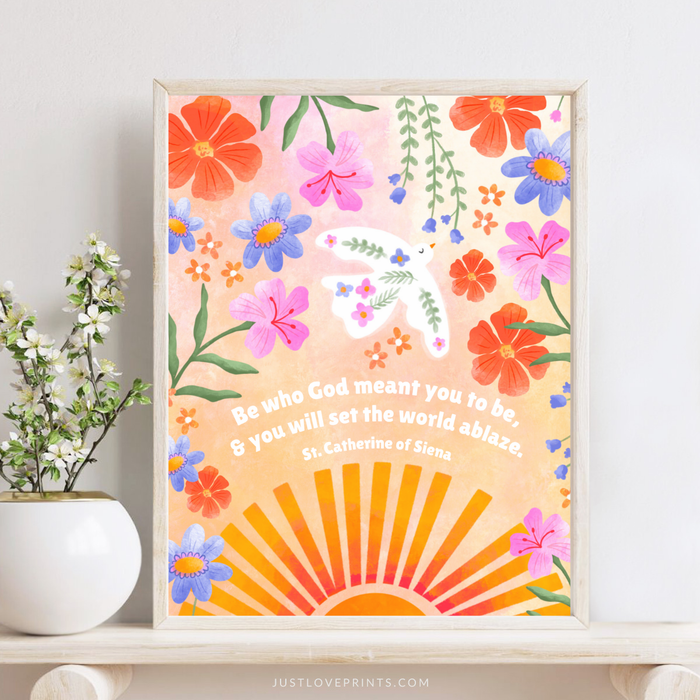 Set the World Ablaze Print