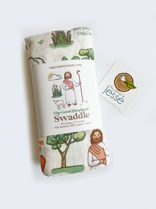 Deluxe Swaddle I The Good Shepherd