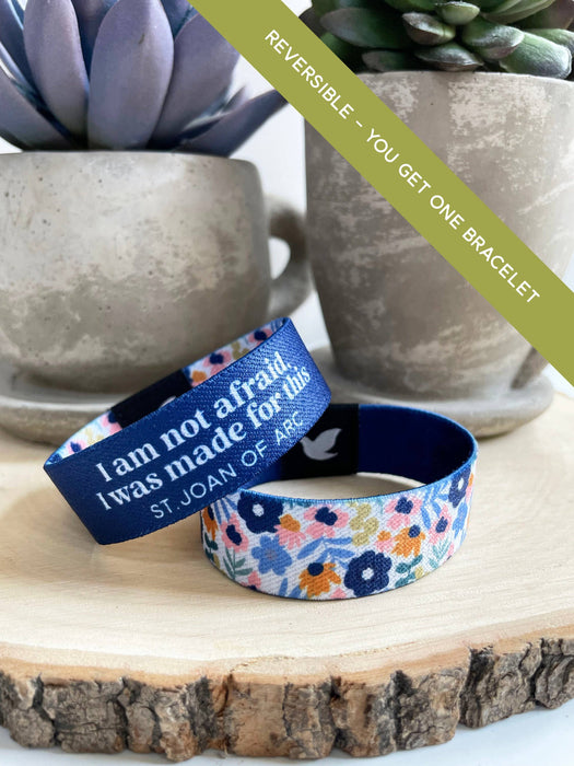 Reversible Elastic Bracelet | St. Joan of Arc