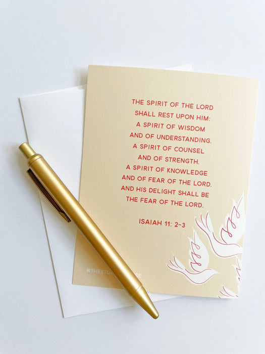 Confirmation Card | Receive the Holy Spirit