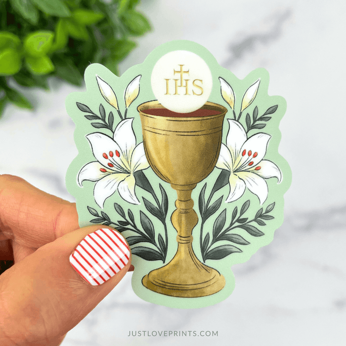 The Holy Eucharist Sticker