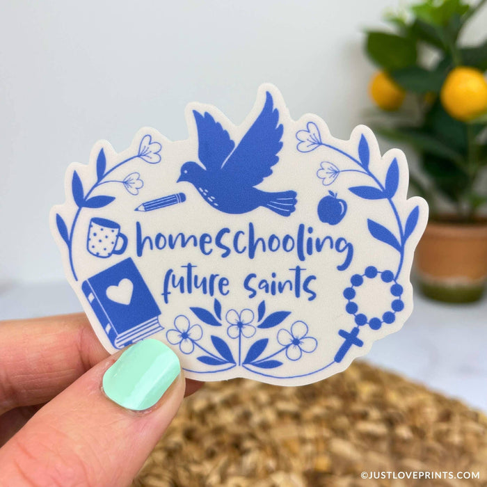 Homeschooling Future Saints Sticker