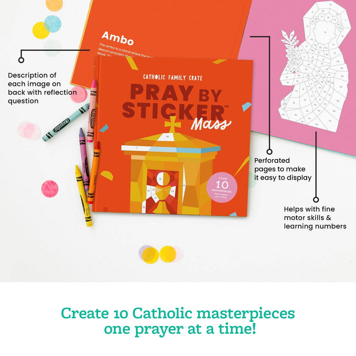Pray by Sticker Book | The Mass
