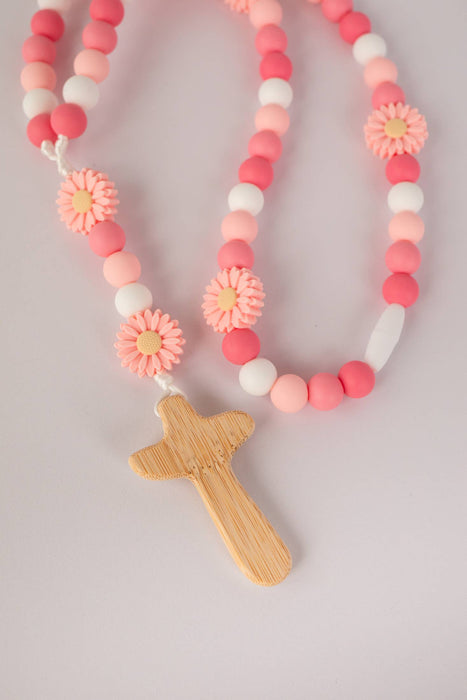 Baby Rosary | The Little Flower of Jesus | Pink