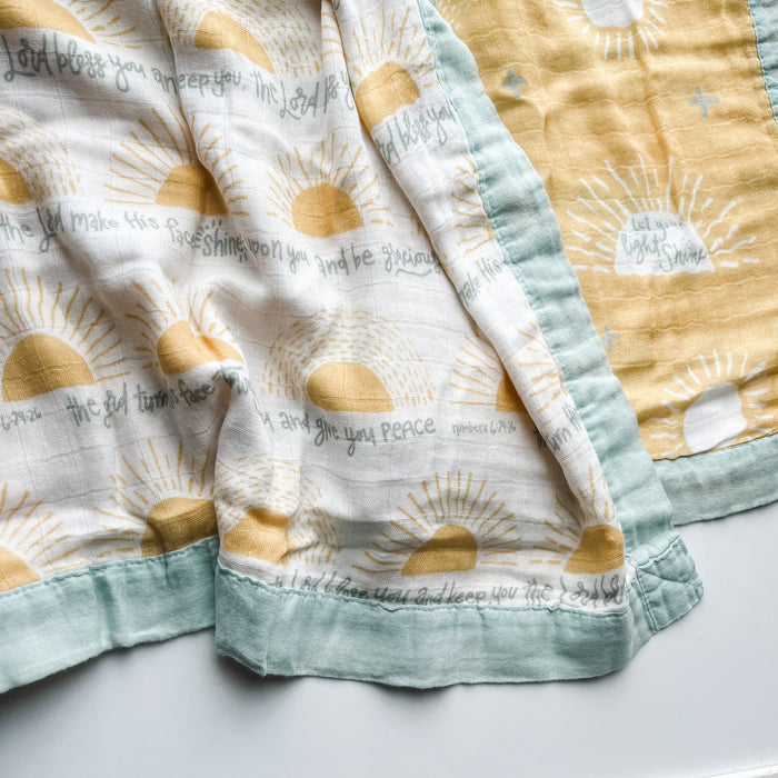 Luxury Double-Sided Muslin Blanket