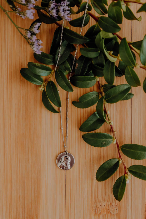 St. Teresa of Calcutta Silver Necklace