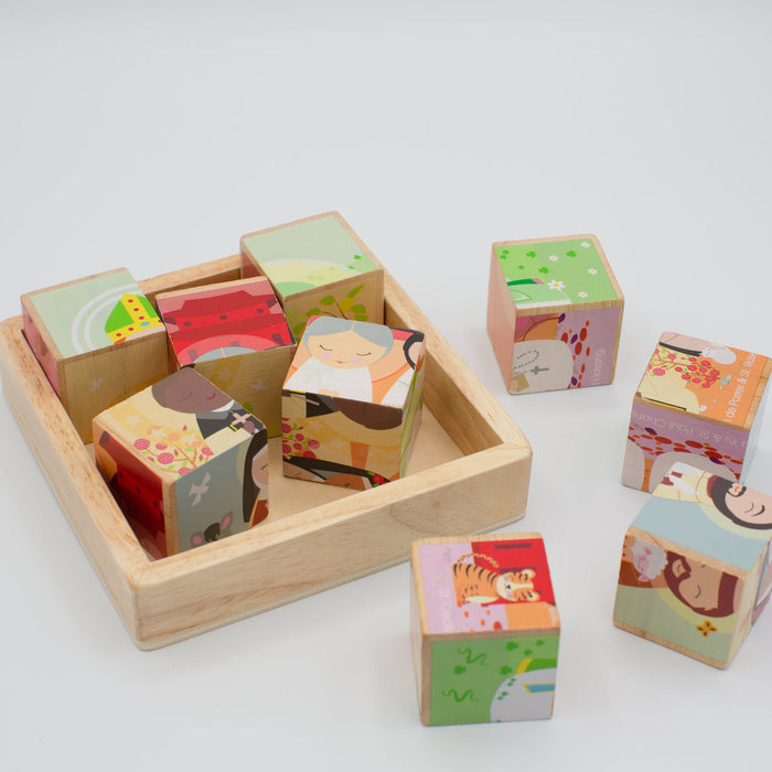 Wooden Cube Puzzle | Saint Friends