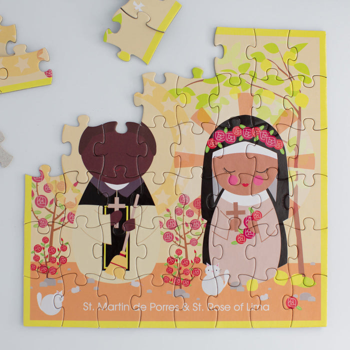 Mini Puzzle | St. Martin de Porres & St. Rose of Lima