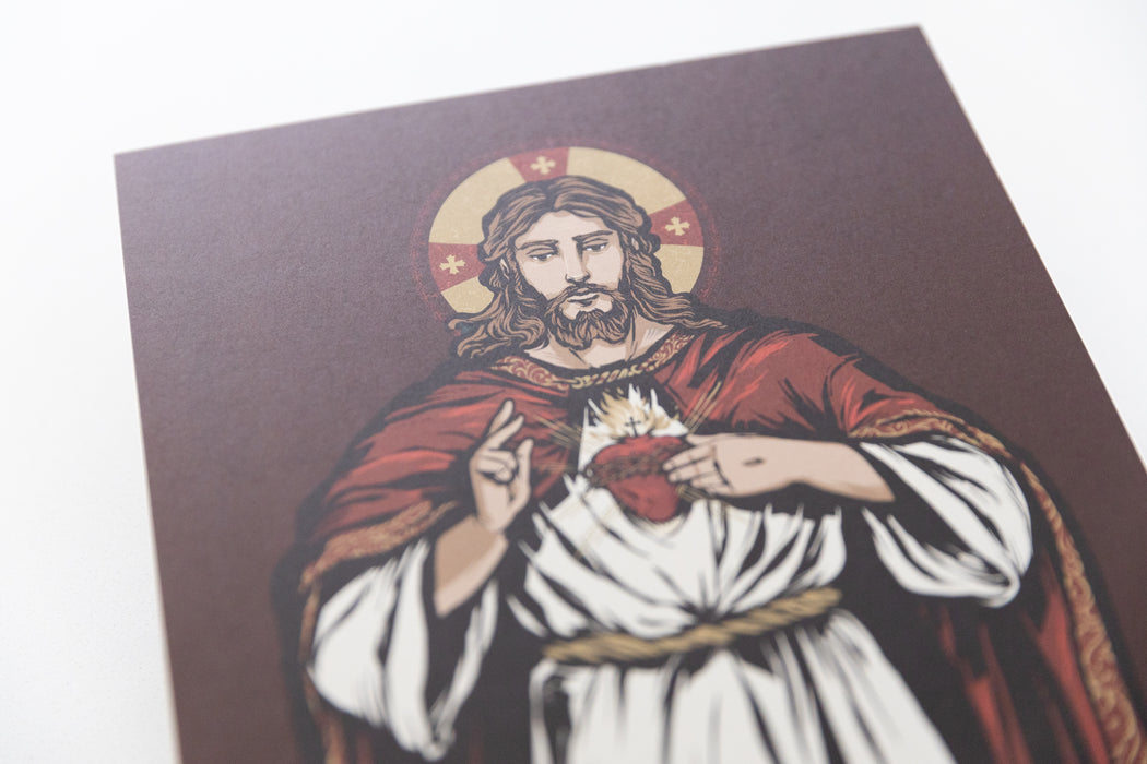 Sacred Heart of Jesus | Large Print