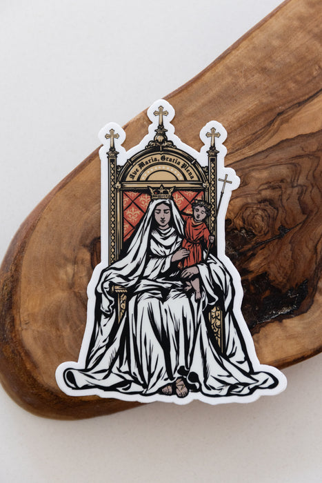 Queen of Heaven Sticker