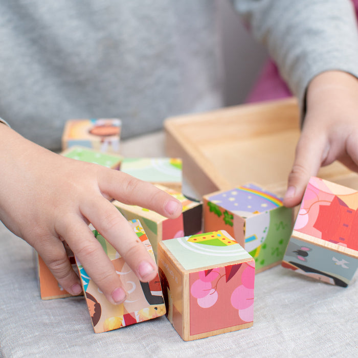 Wooden Cube Puzzle | Saint Friends