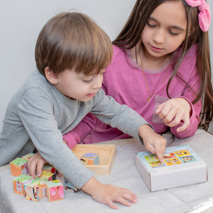 Wooden Cube Puzzle | Saint Friends