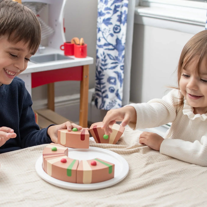 Wooden Play Set | Mini Catholic Kitchen | Rosca De Reyes (Epiphany King Cake)