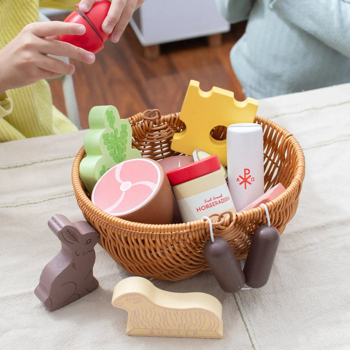 Wooden Playset | Mini Catholic Kitchen | Holy Saturday Easter Basket