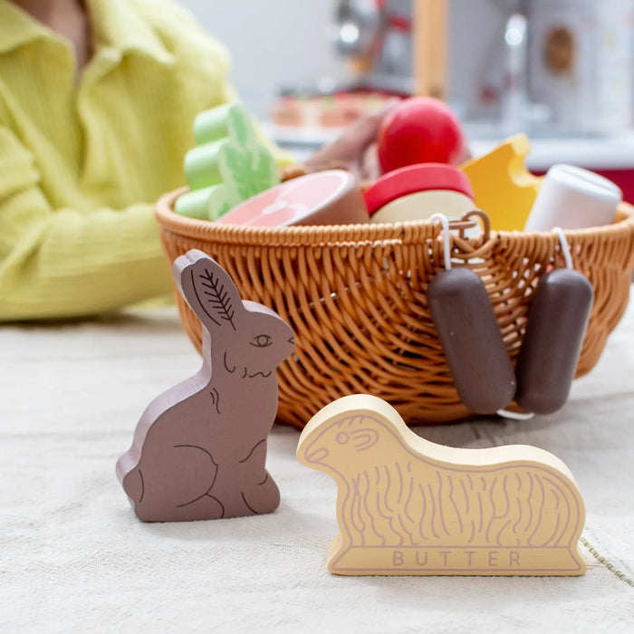 Wooden Playset | Mini Catholic Kitchen | Holy Saturday Easter Basket