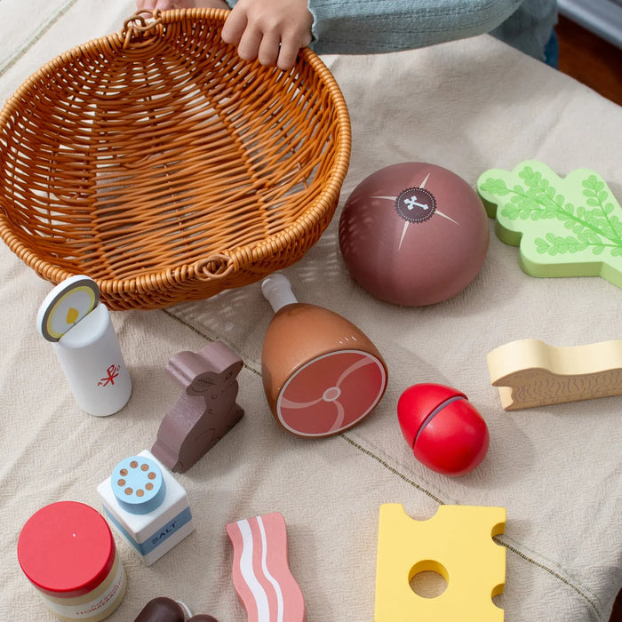 Wooden Playset | Mini Catholic Kitchen | Holy Saturday Easter Basket