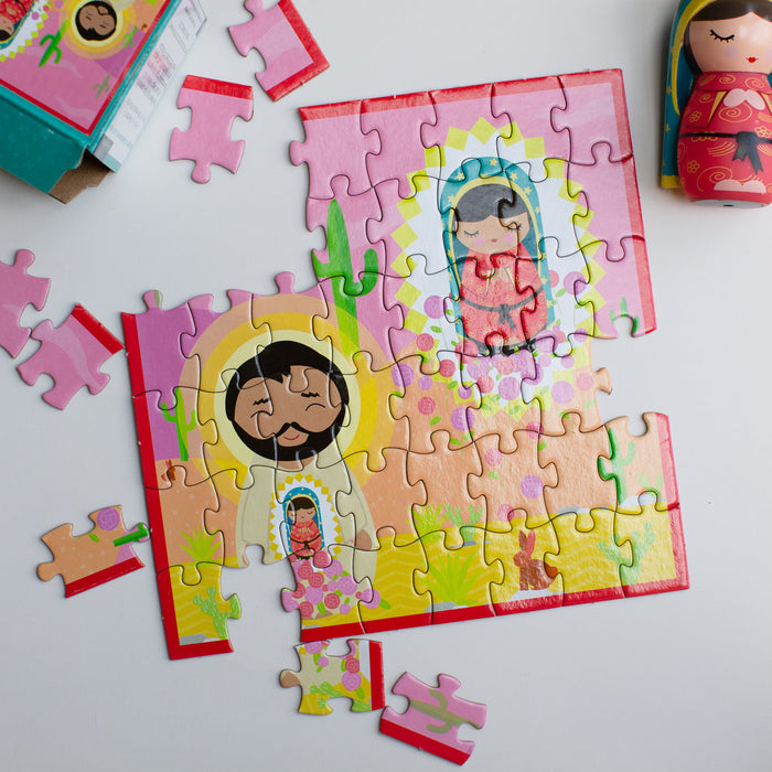 Mini Puzzle | Our Lady of Guadalupe & St. Juan Diego