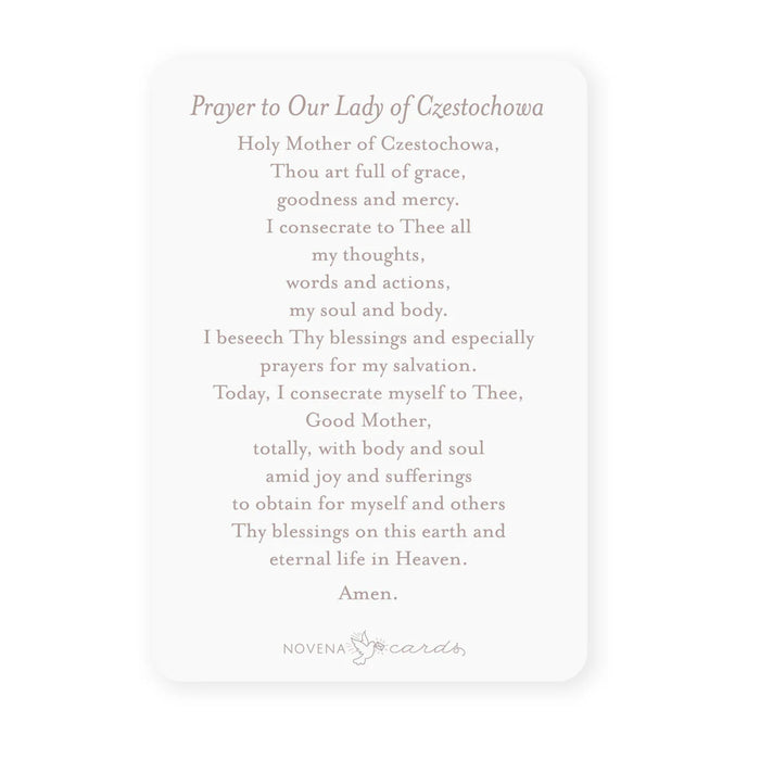 Prayer Card | Our Lady of Czestochowa