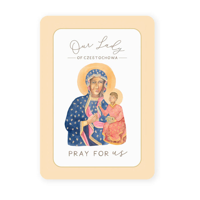 Prayer Card | Our Lady of Czestochowa