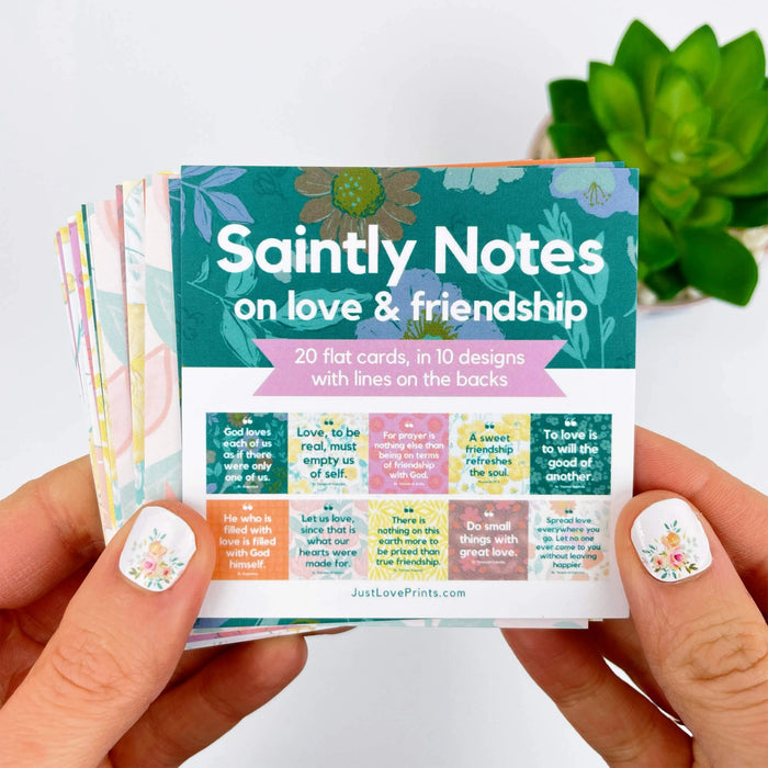 Saintly Notes on Love & Friendship