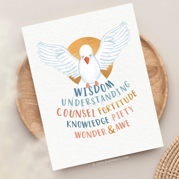 Gifts of the Holy Spirit Greeting Card