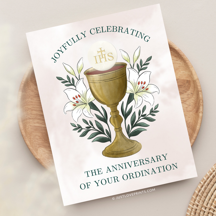 Ordination Anniversary Greeting Card