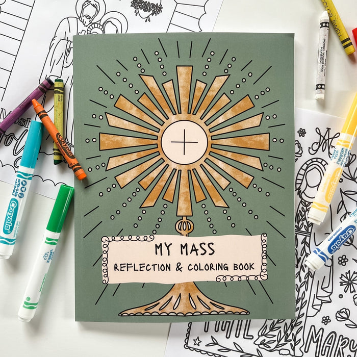 My Mass Reflection & Colouring Book