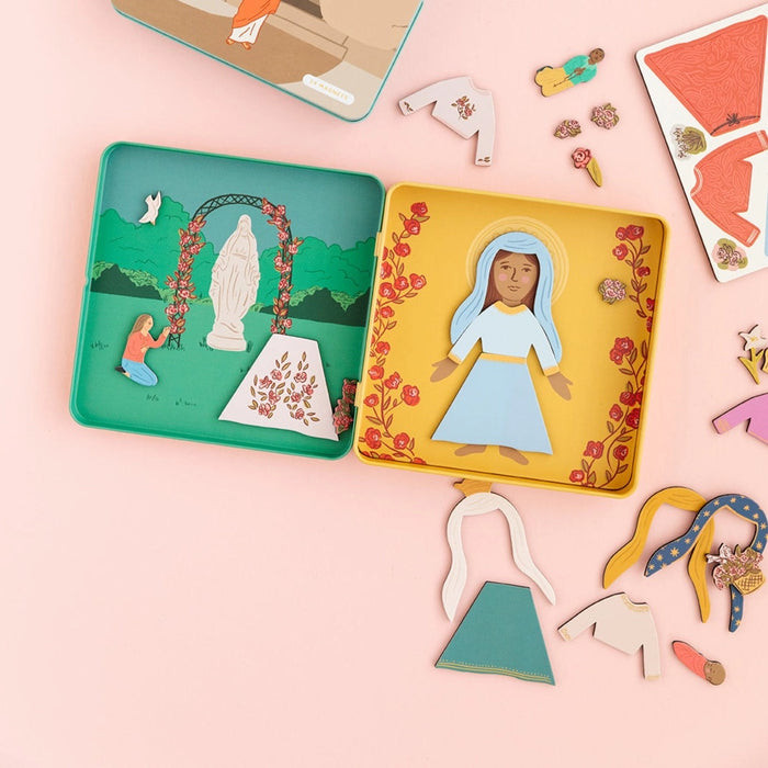 Magnet Play Set | Mary Dress Up & Prayer Garden