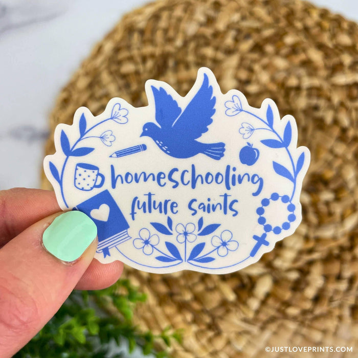 Homeschooling Future Saints Sticker