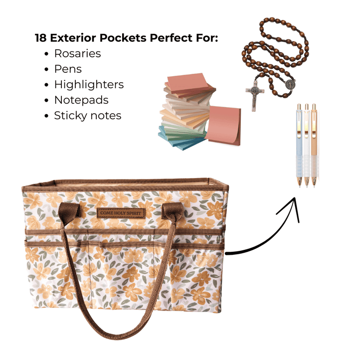 Catholic Prayer Corner Caddy | Sunshine Floral
