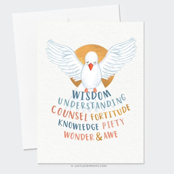 Gifts of the Holy Spirit Greeting Card