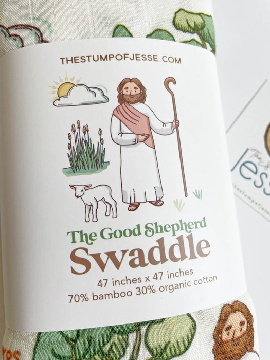 Deluxe Swaddle I The Good Shepherd