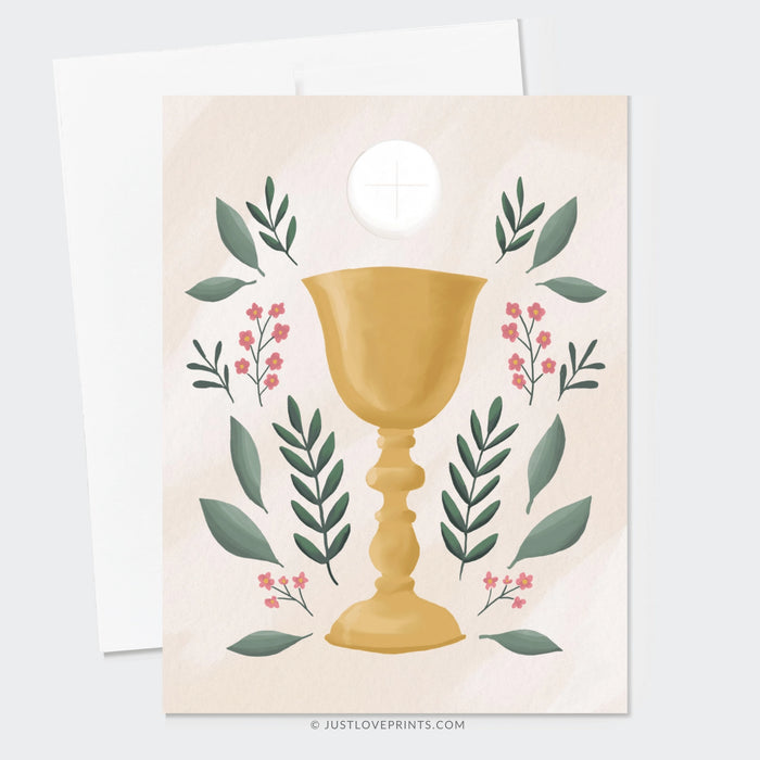 Eucharist Greeting Card